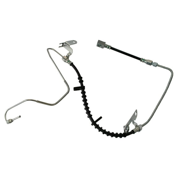 TRQ Rear Left Brake Hose BLA62212 Fits Select 2003-2007 Dodge Caravan , 2001-2002 Dodge Grand Caravan , 2001-2004 Chrysler Town & Country