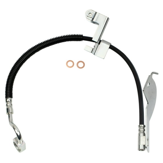 TRQ Rear Left Brake Hose Driver Side Fits 1999-2004 Ford Mustang