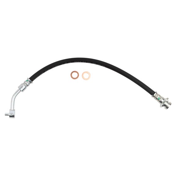 TRQ Rear Left Brake Hose Driver Side Fits 2004-2010 INFINITI QX56 2005-2017 Nissan Armada 2004 Pathfinder Armada