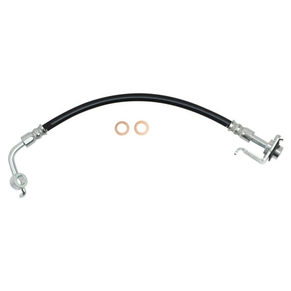 TRQ Rear Left Brake Hose Driver Side Fits 2017-2019 Hyundai Elantra