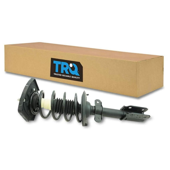 TRQ Rear Left Complete Strut & Coil Spring Assembly Drivers Side Fits Select 2005-2009 Buick LaCrosse 2004-2013 Chevrolet Impala 14-2016 Impala Limited 04-07 Monte Carlo 04-08 Pontiac Grand Prix