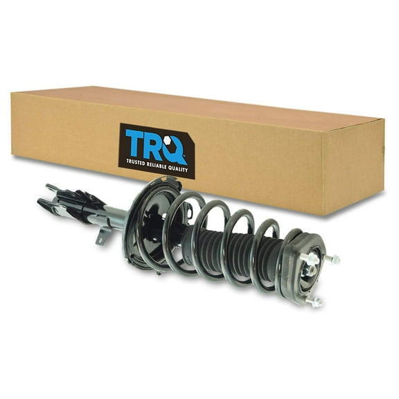 TRQ Rear Left Complete Strut & Coil Spring Assembly Drivers Side Fits Select 2008-2013 Toyota Highlander 2013-2015 Venza
