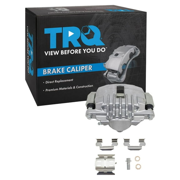 TRQ Rear Left Right Brake Caliper w/Bracket Driver Passenger Side Compatible with 1997-2005 Chevrolet Blazer 1998-2004 S10 1998-2001 GMC Jimmy Sonoma 1998-2000 Isuzu Hombre Oldsmobile Bravada