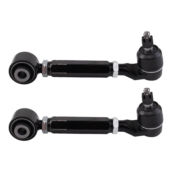TRQ Rear Upper Driver and Passenger Side Control Arm and Ball Joint Set 2 Piece Fits 2007-2013 Acura MDX 2010-2013 ZDX 2009-2015 Honda Pilot