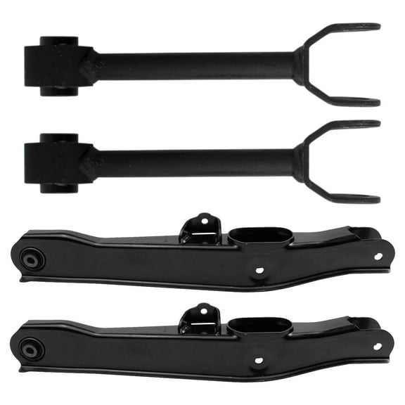 TRQ Rear Lower Control Arm Set Fits 2007-2010 Chrysler Sebring Dodge Avenger PSA28919