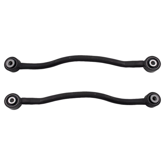TRQ Rear Lower Rearward Control Arm Set Driver and Passenger Side Fits 2005-2023 Chrysler 300 2006-2023 Dodge Charger 2008-2023 Challenger 2005-2008 Magnum