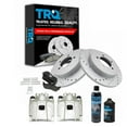 thumbnail image 1 of TRQ Rear Metallic Brake Pad Performance Rotor & Caliper Kit for Ford Explorer BKA21982 Fits select: 2007-2010 FORD EXPLORER SPORT TRAC, 2006-2010 MERCURY MOUNTAINEER, 1 of 8
