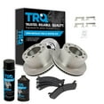 thumbnail image 1 of TRQ Rear Metallic Brake Pad & Rotor Kit w/Chemicals for Chevy GMC 3500 Truck Van BKA16871, 1 of 5