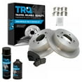 thumbnail image 1 of TRQ Rear Metallic Brake Pad & Rotor Kit w/Chemicals for Sportage Tucson 4WD BKA16175, 1 of 6