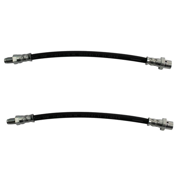 TRQ Rear Outer Brake Hose Fits 2006-2021 BMW BLA63742