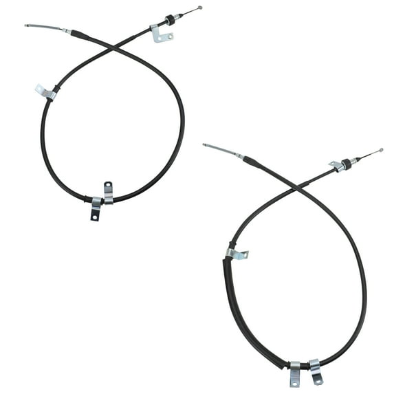 TRQ Rear Parking Brake Cable BKA29134 Fits Select 2006-2010 Hyundai Elantra