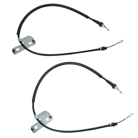 TRQ Rear Parking Brake Cable BKA29151 Fits Select 2006-2010 Jeep Commander , 2005-2011 Jeep Grand Cherokee