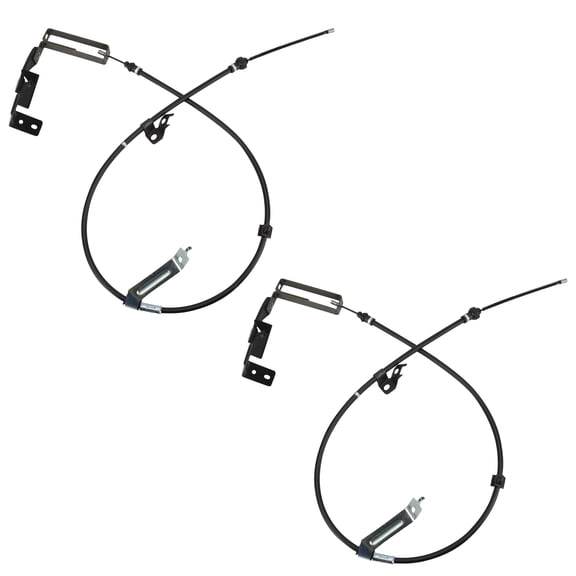 TRQ Rear Parking Brake Cable BKA29169 Fits Select 2001-2004 Ford Escape , 2001-2004 Mazda Tribute