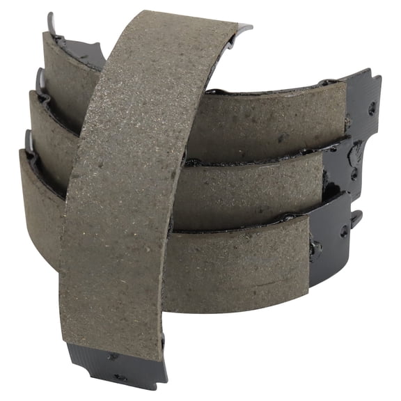TRQ Rear Parking Brake Shoe Set Fits 2003-2006 Dodge Sprinter 2500 Sprinter 3500 2002-2006 Freightliner 2021-2023 Mercedes-Benz Sprinter 1500