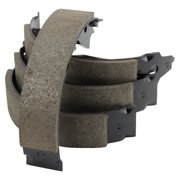 TRQ Rear Parking Brake Shoe Set Fits 2001-2003 Mitsubishi Montero Sport