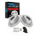 thumbnail image 1 of TRQ Rear Performance Brake Pad & Rotor Kit Brake Pads Brake Rotors Set Ceramic Premium G-Coated Fits Select 2007-2008 Hyundai Entourage 2007-2012 Kia Sedona, 1 of 6