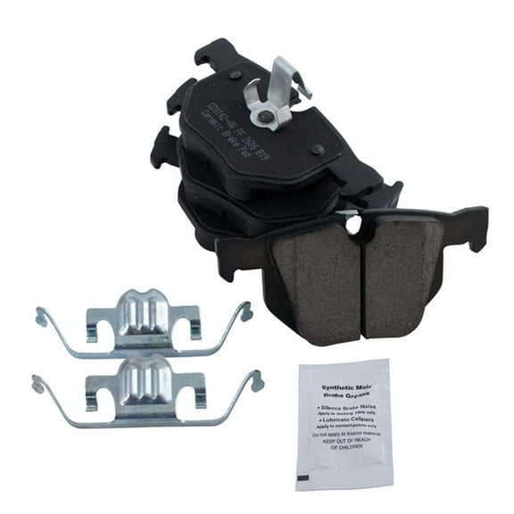 TRQ Rear Posi Ceramic Disc Brake Pad Kit for BMW 525i 528i 530i 535Xi X5 X6 BFA73400 Fits select: 2011-2018 BMW X5 XDRIVE35I, 2009-2010 BMW X5 XDRIVE30I