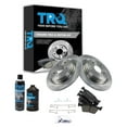 thumbnail image 1 of TRQ Rear Posi Ceramic Disc Brake Pad & Rotor Kit w/Chemicals for Acura RDX Brand BKA15389, 1 of 6