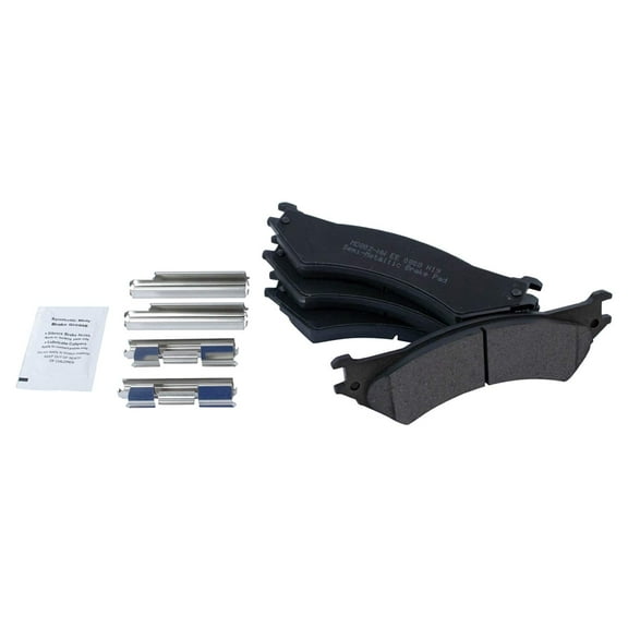 TRQ Rear Posi Metallic Disc Brake Pads Set Kit for 99-07 Econoline Van New BFA73683