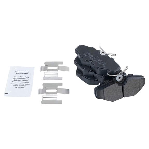 TRQ Rear Posi Metallic Disc Brake Pads Set for Ford Taurus Mercury Sable BFA73677