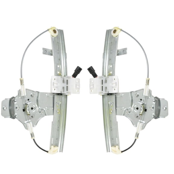 TRQ Rear Power Window Regulator w/ Motor Pair Set for Cobalt G5 WRA50709