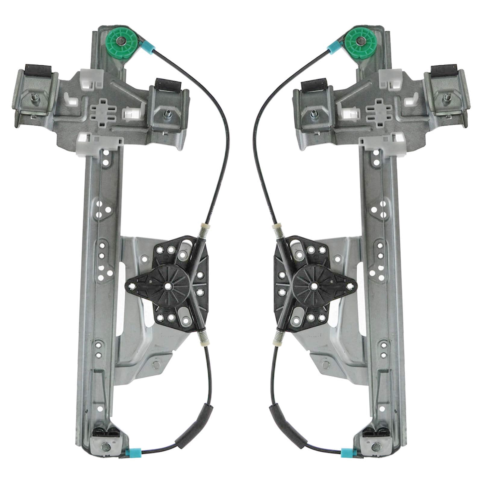 Power Rear Window Regulator TRQ Rear Power Window Regulators Left & Right Set for 00-05 Cadillac ...