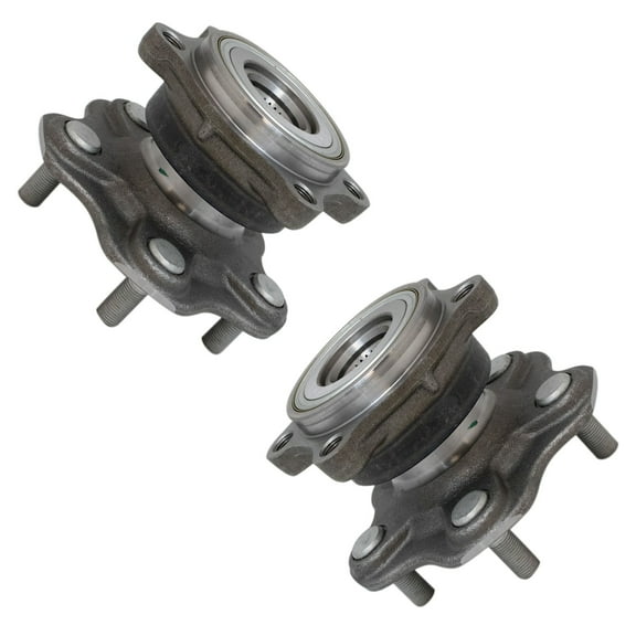 TRQ Rear Pre-Pressed Wheel Bearing & Hub Assembly Pair for Nissan 350Z Infiniti BHA51478
