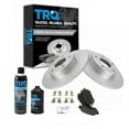 thumbnail image 1 of TRQ Rear Premium Ceramic Brake Pad & Coated Rotor Kit w/Chemicals for Mazda 6 BKA24773, 1 of 6