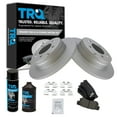 thumbnail image 1 of TRQ Rear Premium Ceramic Brake Pad & Coated Rotor Kit w/Fluids for Azera Sonata BKA23921, 1 of 6