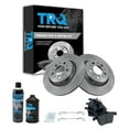 thumbnail image 1 of TRQ Rear Premium Ceramic Brake Pad & Rotor Kit w/Chemicals for Volvo XC90 SUV BKA17521, 1 of 6