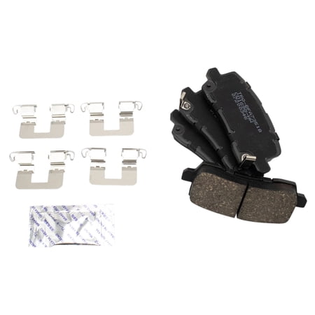 TRQ Rear Premium Posi Ceramic Disc Brake Pad Set for Acura RLX TLX New BFA73518