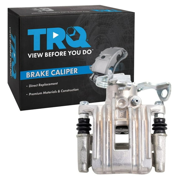 TRQ Rear Right Brake Caliper w/Bracket Passenger Side Compatible with 1998-2001 Audi A6