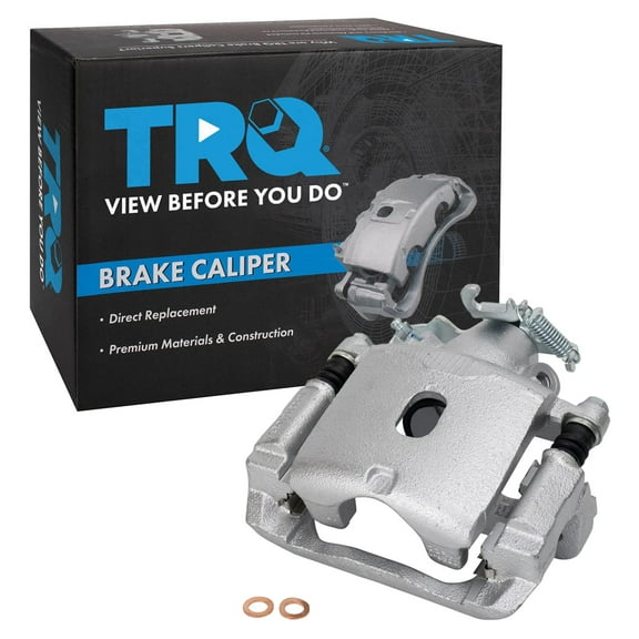 TRQ Rear Right Brake Caliper w/Bracket Passenger Side Compatible with 2004-2007 Ford Freestar Mercury Monterey