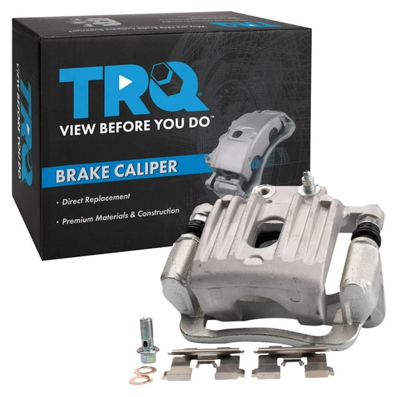 TRQ Rear Right Brake Caliper w/Bracket Passenger Side Compatible with 2007-2009 Hyundai Santa Fe