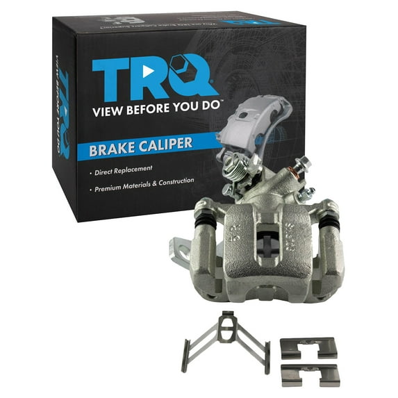 TRQ Rear Right Brake Caliper w/Bracket Passenger Side Compatible with 2013-2022 Acura ILX 2006-2015 Honda Civic