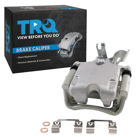 TRQ Rear Right Brake Caliper w/Bracket Passenger Side Compatible with 2014-2015 Chevrolet Malibu