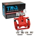 thumbnail image 1 of TRQ Rear Right Brake Caliper w/Bracket Performance Red Passenger Side Compatible with 2006-2012 Ford Fusion 2007-2012 Lincoln MKZ 2006 Zephyr 2006-2013 Mazda 6 2006-2011 Mercury Milan, 1 of 4