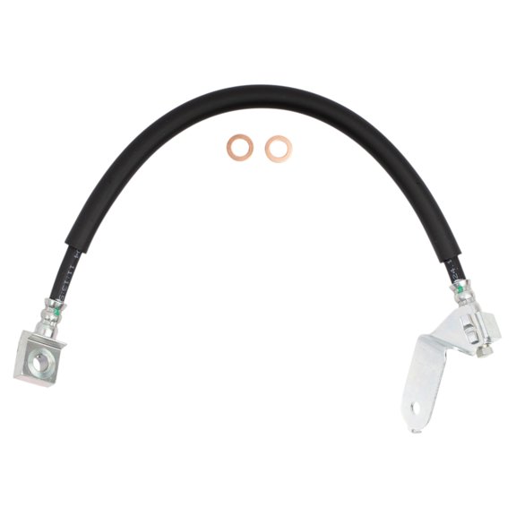 TRQ Rear Right Brake Hose Passenger Side Fits 2005-2018 Chrysler 300 2017 Dodge Challenger 2006-2018 Charger 2005-2008 Magnum