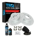 thumbnail image 1 of TRQ Rear Semi Metallic Brake Pad & Performance Rotor Kit w/Fluids for Maxima BKA21361 Fits select: 2001-2003 NISSAN MAXIMA, 2001 INFINITI I30, 1 of 6