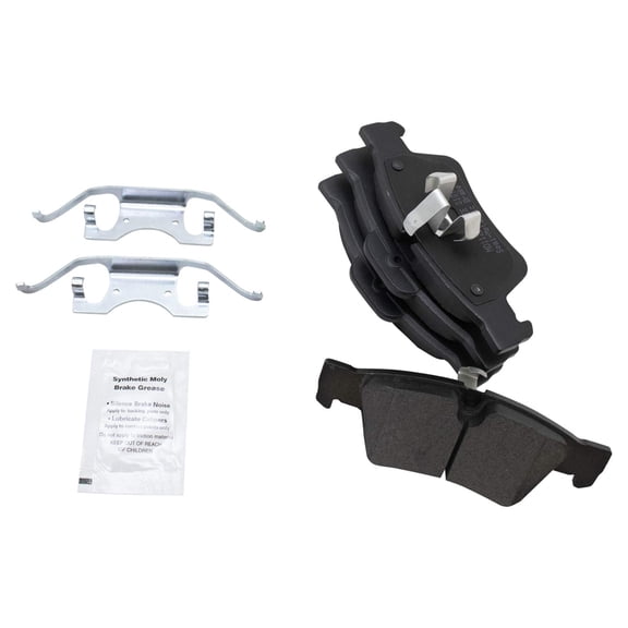 TRQ Rear Semi Metallic Brake Pad Set Kit for Mercedes Benz ML GL R Class BFA73717 Fits select: 2006-2012 MERCEDES-BENZ ML, 2007-2012 MERCEDES-BENZ GL