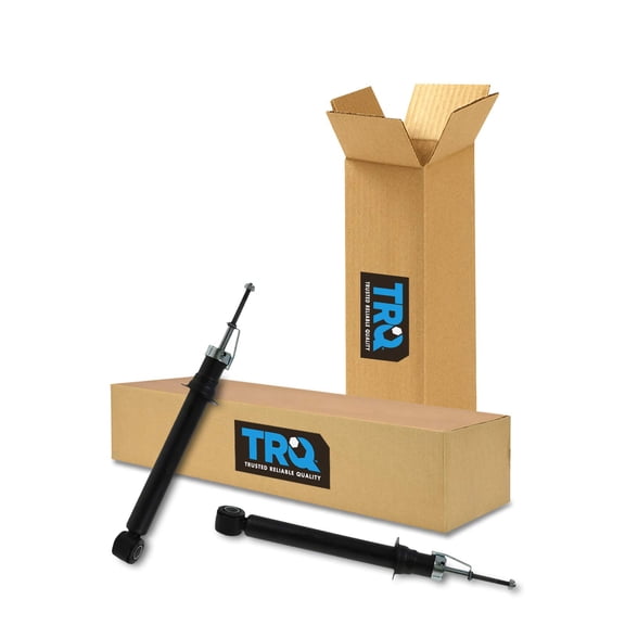 TRQ Rear Shock Absorber Strut Pair LR RR 2pc for Sebring Stratus Coupe Galant SBA60174