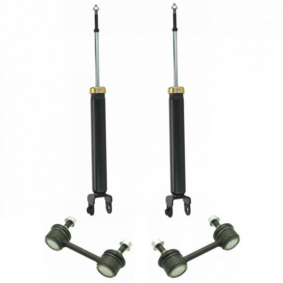 TRQ Rear Shock Absorber & Sway Bar Link Kit Driver & Passenger Set for Maxima SBA65706 Fits select: 2004-2008 NISSAN MAXIMA