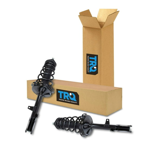 TRQ Rear Strut & Coil Spring Assembly Set Driver & Passenger Sides Fits Select 08-09 Lexus RX350