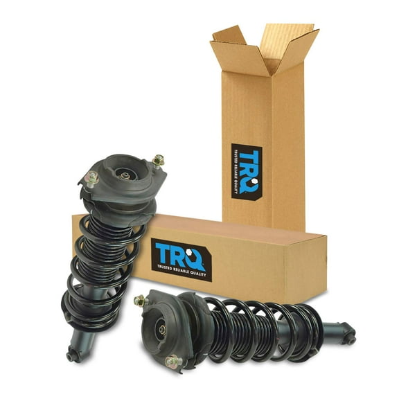 TRQ Rear Strut & Coil Spring Assembly Set Driver & Passenger Sides Fits Select 10-12 Subaru Legacy