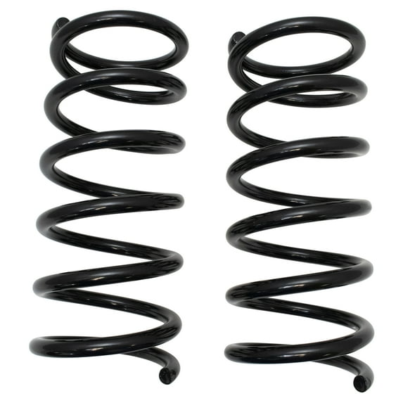 TRQ Rear Suspension Coil Spring Set Pair LH & RH Sides for 07-13 Nissan Altima SSA70066