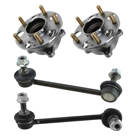 TRQ Rear Suspension & Drivetrain Kit Fits 09-14 Acura TSX 2008-2012 Honda Accord PSA48927