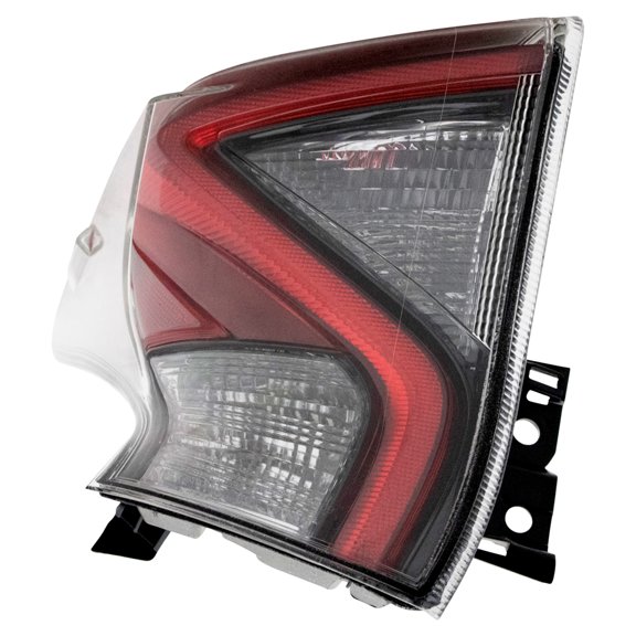TRQ Rear Tail Light Assembly Fits 2017-2018 Toyota Prius TO2804151