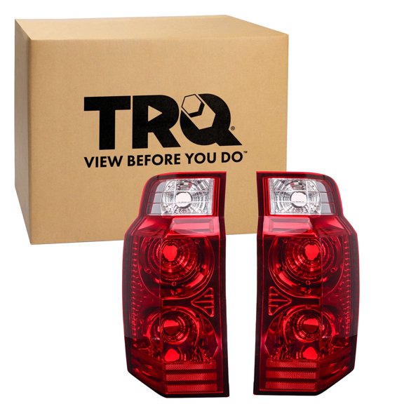 TRQ Rear Tail Lights Set CH2818107 CH2819108 Fits 2006-2010 Jeep Commander