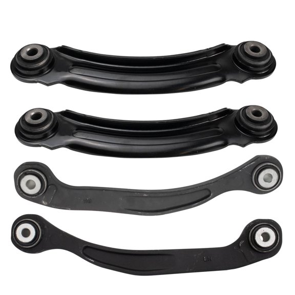 TRQ Rear Upper Forward and Rearward Control Arm Set Driver Passenger Side Fits 2005-2011 Chrysler 300 2008-2011 Dodge Challenger 2006-2019 Charger 2005-2008 Magnum