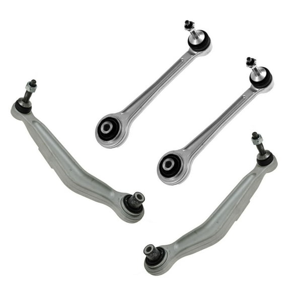 TRQ Rear Upper Forward Rearward Control ArmSet of 4 for BMW 525i 528i 530i E39 PSA62622
